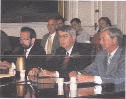 (l-r) Me with Stewart O'Brien of the Plumbing Foundation and Thomas Maniuszko of the NYS PHCC